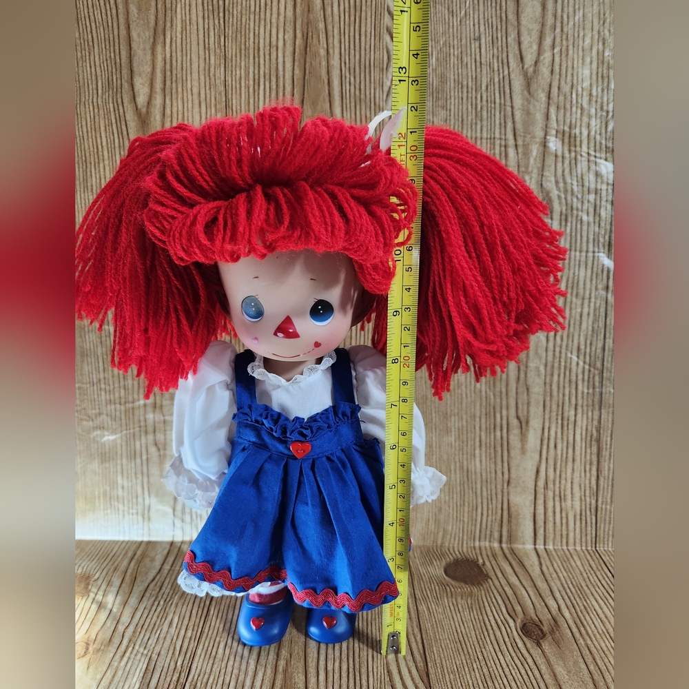 Precious Moments Y2K Vintage Collectible Moptop Mary Yarn Hair Doll - Picture 12 of 12